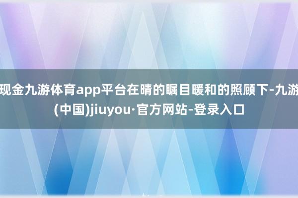 现金九游体育app平台在晴的瞩目暖和的照顾下-九游(中国)jiuyou·官方网站-登录入口